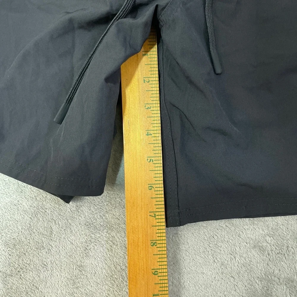NWOT Kirkland Signature Swim Shorts Men's M Black Polyester